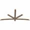 Ekena Millwork Alberta Smooth Timber Gable Bracket, Douglas Fir, 72"W x 36"H x 1 1/2"D x 3 1/2"F, 12/12 Pitch GBW072X36X0204ALB00SDF - alternate 3